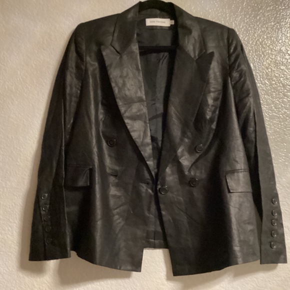 Anne Fontaine  Black Jacket, Size M, Color Black - Picture 2 of 4